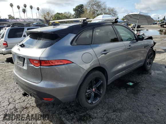 2020 Jaguar F-Pace 25t Checkered Flag Edition с VIN SADCP2FX4LA619342, выставлен на аукционе Copart как лот 43441155 с пробегом 44 152 миль миль и Списание • Salvage title. История ставок и продаж доступна на DreamBid. Изображение 3.