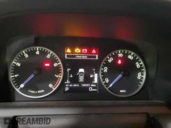2016 Land Rover LR4 HSE Lux with VIN SALAK2V66GA829613, listed as a Copart auction lot 88982545 with 160,321 mi miles and Salvage Title. Bid and sale history available at DreamBid. Image 9.