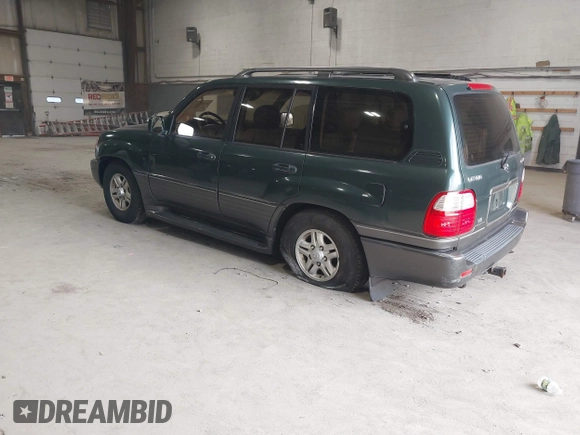 1998 Lexus LX 470 with VIN JT6HT00W3W0001352, listed as a IAAI auction lot 41882901 with 226,917 mi miles and . Bid and sale history available at DreamBid. Image 3.
