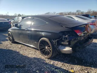 2018 Mercedes-Benz C 43 AMG with VIN WDDWJ6EB0JF663397, listed as a Copart auction lot 88901735 with 99,164 mi miles and Salvage Title. Bid and sale history available at DreamBid. Image 2.
