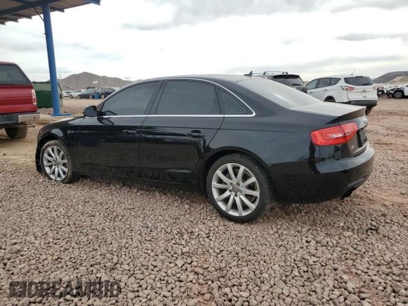 2013 Audi A4 Premium with VIN WAUAFAFL4DN039268, listed as a Copart auction lot 58780675 with 152,802 mi miles and Salvage title. Bid and sale history available at DreamBid. Image 2.