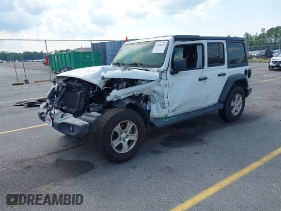 2018 Jeep Wrangler Unlimited Sport с VIN 1C4HJXDG2JW127282, выставлен на аукционе IAAI как лот 42188212 с пробегом 51 902 миль миль и . История ставок и продаж доступна на DreamBid. Изображение 18.