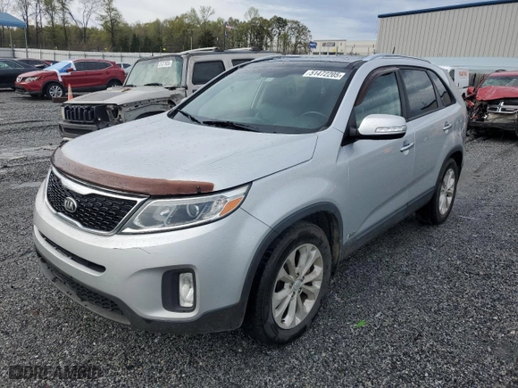 2014 Kia Sorento EX with VIN 5XYKUDA72EG540029, listed as a Copart auction lot 51472205 with 207,419 mi miles and Clean Title. Bid and sale history available at carsss.com. Image 1.