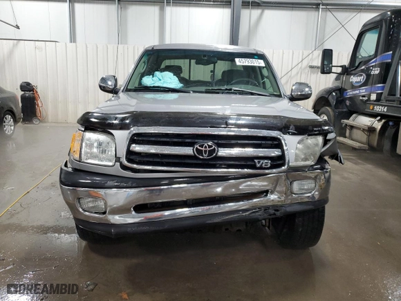 2002 Toyota Tundra SR5 with VIN 5TBBT44162S289386, listed as a Copart auction lot 45793015 with 128,659 mi miles and Salvage Title. Bid and sale history available at carsss.com. Image 5.