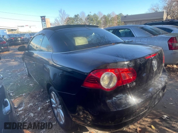 2007 Volkswagen Eos 3.2L with VIN WVWFB71F37V032597, listed as a Copart auction lot 77915034 with 97,014 mi miles and Clean Title. Bid and sale history available at DreamBid. Image 3.