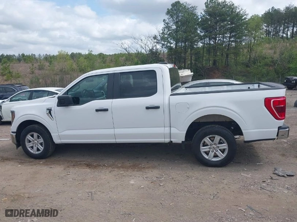 2023 Ford F-150 XL with VIN 1FTEW1C85PKD35250, listed as a IAAI auction lot 41960042 with 44,650 mi miles. Bid and sale history available at carsss.com. Image 14.