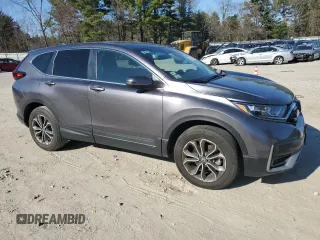 2021 Honda CR-V EX with VIN 2HKRW2H56MH627862, listed as a Copart auction lot 53797325 with 0 mi miles and Salvage Title. Bid and sale history available at carsss.com. Image 4.