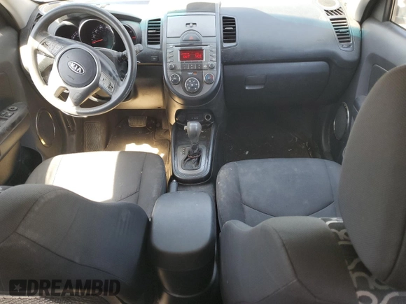 2011 Kia Soul + with VIN KNDJT2A22B7216109, listed as a Copart auction lot 48726895 with 277,440 mi miles and Salvage Title. Bid and sale history available at DreamBid. Image 8.