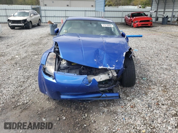 2003 Nissan 350Z Touring with VIN JN1AZ34E03T005917, listed as a Copart auction lot 51218465 with 0 mi miles and Salvage Title. Bid and sale history available at carsss.com. Image 5.