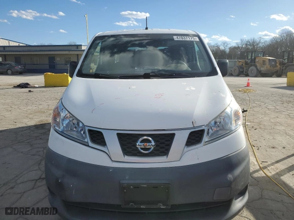 2015 Nissan NV200 S with VIN 3N6CM0KN6FK694895, listed as a Copart auction lot 47037175 with 125455 miles and Salvage Title. Bid and sale history available at carsss.com. Image 5.