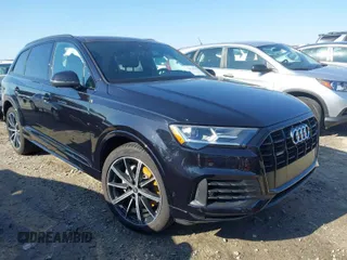 2021 Audi Q7 Premium Plus with VIN WA1LXAF70MD037030, listed as a IAAI auction lot 41776143 with 52,787 mi miles and . Bid and sale history available at DreamBid. Image 1.