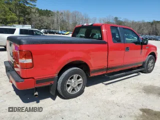 2008 Ford F-150 STX with VIN 1FTRX12W98FC24533, listed as a Copart auction lot 50210575 with 75,207 mi miles and Clean Title. Bid and sale history available at carsss.com. Image 3.