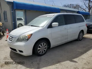 2009 Honda Odyssey EX-L with VIN 5FNRL387X9B053918, listed as a Copart auction lot 49526405 with 207,971 mi miles and Clean Title. Bid and sale history available at carsss.com. Image 1.
