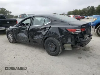 2020 Nissan Sentra S with VIN 3N1AB8BV0LY312094, listed as a Copart auction lot 44261585 with 42,146 mi miles and Salvage Title. Bid and sale history available at carsss.com. Image 2.