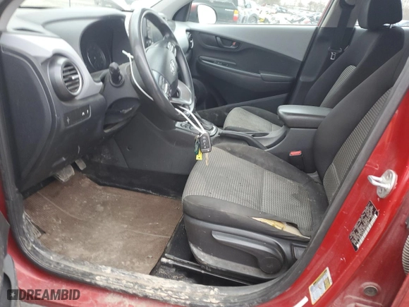 2019 Hyundai Kona SE with VIN KM8K1CAA7KU303587, listed as a Copart auction lot 49592645 with 134,453 mi miles and Salvage Title. Bid and sale history available at carsss.com. Image 7.