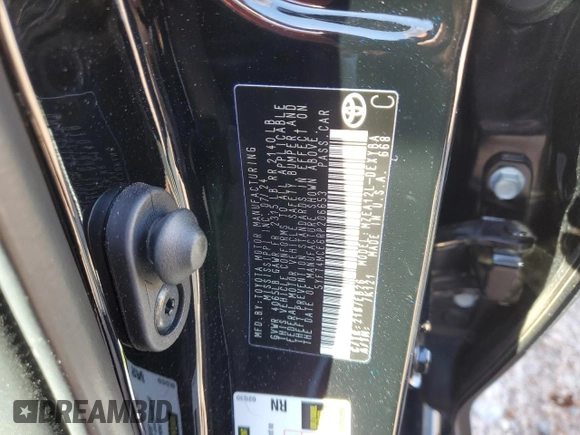 2024 Toyota Corolla XSE with VIN 5YFT4MCE6RP206653, listed as a Copart auction lot 45573525 with 5,452 mi miles and Salvage Title. Bid and sale history available at carsss.com. Image 15.