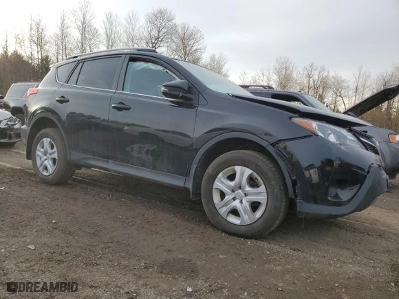 2015 Toyota RAV4 LE with VIN 2T3BFREV0FW307799, listed as a Copart auction lot 47016255 with 0 mi miles and Salvage Title. Bid and sale history available at carsss.com. Image 4.