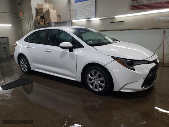 2021 Toyota Corolla LE with VIN 5YFEPMAE4MP244877, listed as a Copart auction lot 49862155 with 120,190 mi miles and Clean Title. Bid and sale history available at carsss.com. Image 4.