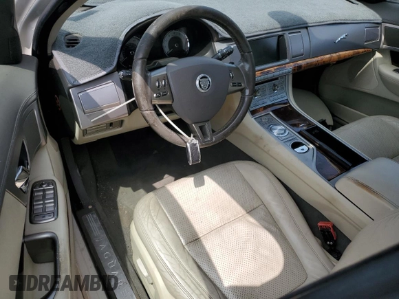 2009 Jaguar XF Premium Luxury with VIN SAJWA06B09HR36751, listed as a Copart auction lot 51799935 with Not Provided miles and Salvage Title. Bid and sale history available at DreamBid. Image 8.