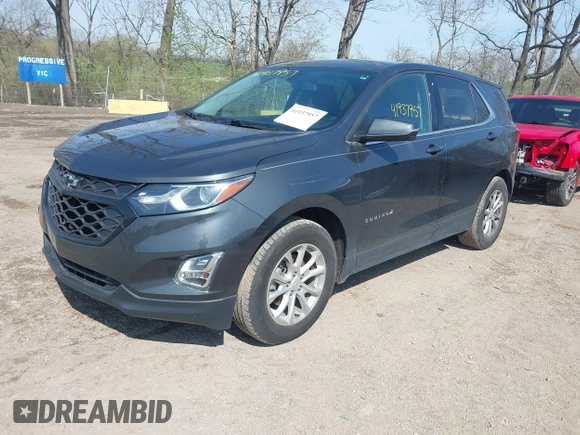 2018 Chevrolet Equinox LT with VIN 2GNAXJEV1J6333009, listed as a IAAI auction lot 41937957 with 56,623 mi miles and . Bid and sale history available at DreamBid. Image 17.