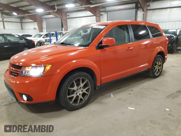 2017 Dodge Journey GT with VIN 3C4PDCEG9HT619432, listed as a Copart auction lot 51962235 with 119,661 mi miles and Clean Title. Bid and sale history available at carsss.com. Image 1.