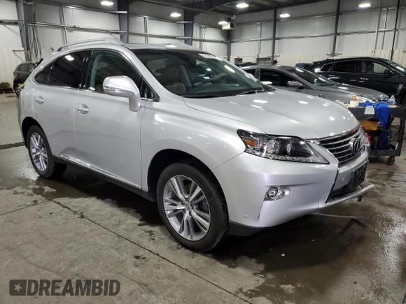 2015 Lexus RX 450h z VIN 2T2BC1BAXFC003493, wystawiony jako Copart lot #53108295 z przebiegiem 60 166 mil mil oraz Szkoda całkowita • Salvage title. Historia ofert i sprzedaży dostępna na DreamBid. Obrazek 4.