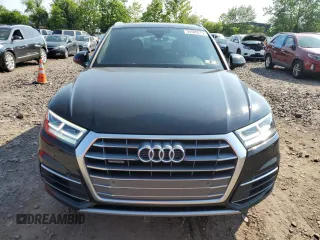 2018 Audi Q5 Premium Plus with VIN WA1BNAFY5J2241274, listed as a Copart auction lot 59500275 with 37,303 mi miles and Salvage title. Bid and sale history available at DreamBid. Image 5.