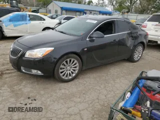 2011 Buick Regal CXL RL2 with VIN W04GP5EC1B1011414, listed as a Copart auction lot 53506225 with 130,306 mi miles and Salvage title. Bid and sale history available at DreamBid. Image 1.