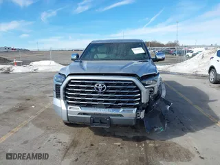 2024 Toyota Tundra 4WD Capstone Hybrid with VIN 5TFVC5DB9RX055993, listed as a IAAI auction lot 41656413 with 19,603 mi miles. Bid and sale history available at carsss.com. Image 6.