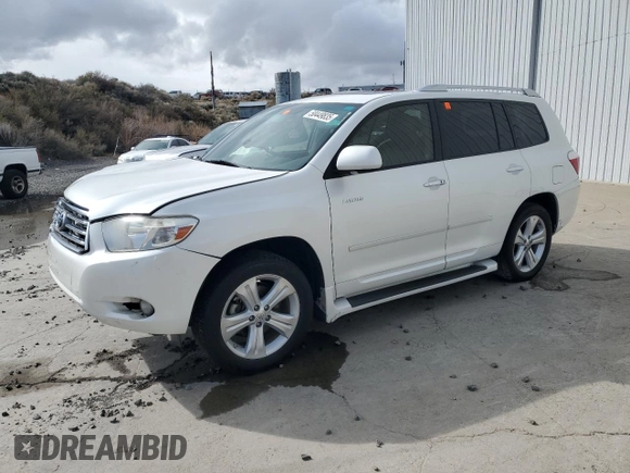 2010 Toyota Highlander Limited with VIN 5TDDK3EH5AS003034, listed as a Copart auction lot 50449835 with 185,717 mi miles and Salvage title. Bid and sale history available at DreamBid. Image 1.
