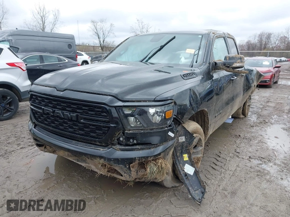 2022 Ram 1500 Big Horn с VIN 1C6SRFBT5NN138689, выставлен на аукционе IAAI как лот 42007451 с пробегом 55 504 миль миль и . История ставок и продаж доступна на DreamBid. Изображение 16.