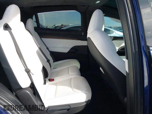 2022 Tesla Model X with VIN 7SAXCDE58NF341112, listed as a IAAI auction lot 41632491 with Not Provided miles and . Bid and sale history available at DreamBid. Image 8.