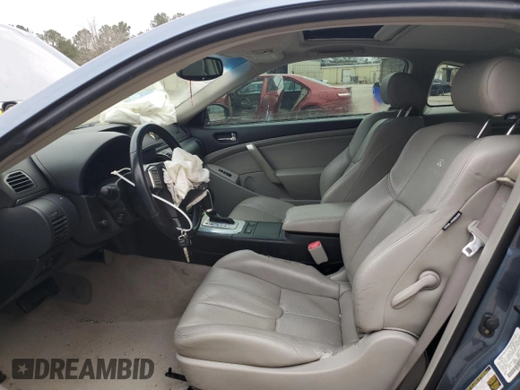 2005 Infiniti G35 Coupe with VIN JNKCV54E35M419783, listed as a Copart auction lot 41836925 with 106,608 mi miles and Salvage Title. Bid and sale history available at carsss.com. Image 7.