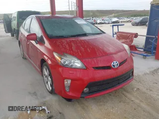 2012 Toyota Prius One with VIN JTDKN3DU4C5411255, listed as a IAAI auction lot 41544026 with 254,304 mi miles. Bid and sale history available at carsss.com. Image 1.
