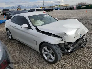 2014 BMW 4 Series 428i xDrive with VIN WBA3T1C53EPS98007, listed as a Copart auction lot 44273865 with Not Provided miles and Salvage Title. Bid and sale history available at DreamBid. Image 4.
