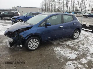 2016 Nissan LEAF S with VIN 1N4AZ0CP8GC304730, listed as a Copart auction lot 68542692 with 29,435 mi miles. Bid and sale history available at carsss.com. Image 1.
