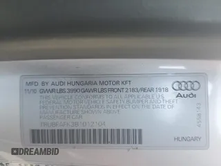 2011 Audi TT Premium Plus z VIN TRUBFAFK3B1012104, wystawiony jako Copart lot #60073635 z przebiegiem 97 563 mil mil oraz Szkoda całkowita • Salvage title. Historia ofert i sprzedaży dostępna na DreamBid. Obrazek 12.