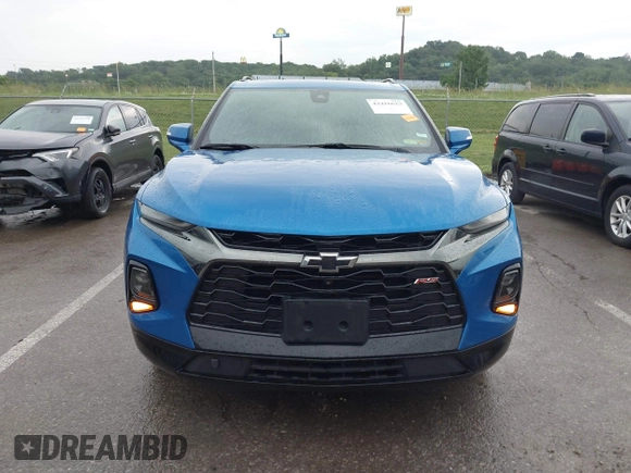 2020 Chevrolet Blazer RS with VIN 3GNKBKRS6LS698542, listed as a IAAI auction lot 42416623 with 46,641 mi miles and . Bid and sale history available at DreamBid. Image 12.