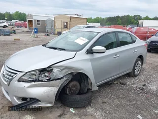 2014 Nissan Sentra S with VIN 3N1AB7AP1EY211341, listed as a IAAI auction lot 42093879 with 110,933 mi miles and . Bid and sale history available at DreamBid. Image 2.