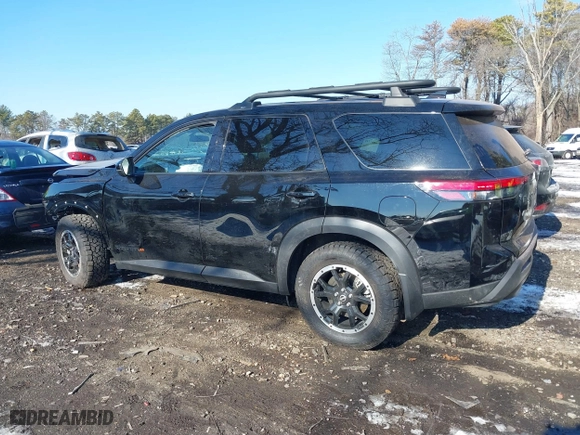 2024 Nissan Pathfinder SV with VIN 5N1DR3BDXRC278002, listed as a IAAI auction lot 41355275 with 1,163 mi miles. Bid and sale history available at carsss.com. Image 14.