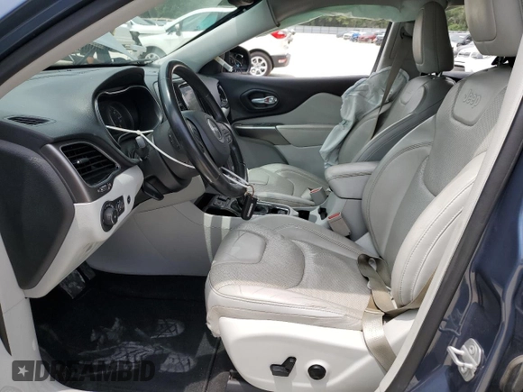 2019 Jeep Cherokee Limited with VIN 1C4PJLDX9KD470978, listed as a Copart auction lot 55877405 with 89,408 mi miles and Non repairable. Bid and sale history available at DreamBid. Image 7.
