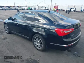 2014 Kia Cadenza Premium with VIN KNALN4D71E5130633, listed as a IAAI auction lot 41467874 with 105,278 mi miles. Bid and sale history available at carsss.com. Image 3.