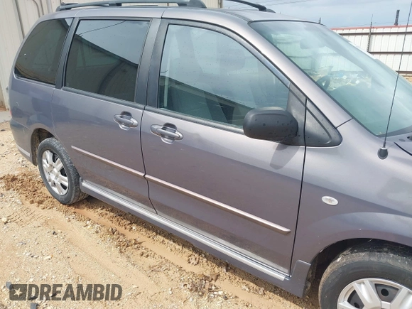 2006 Mazda MPV LX with VIN JM3LW28AX60562766, listed as a IAAI auction lot 42538715 with 161,855 mi miles and . Bid and sale history available at DreamBid. Image 6.