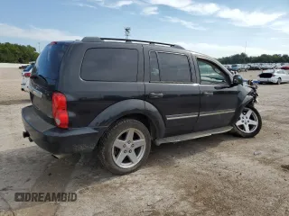 2007 Dodge Durango SLT with VIN 1D8HD48P27F500153, listed as a Copart auction lot 78987524 with 238,636 mi miles and Salvage title. Bid and sale history available at DreamBid. Image 3.