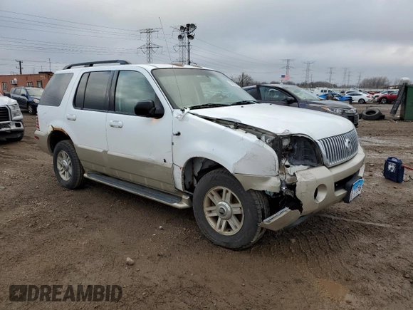 2004 Mercury Mountaineer Convenience with VIN 4M2ZU86K74UJ15058, listed as a Copart auction lot 84393964 with 141,656 mi miles and Salvage title. Bid and sale history available at DreamBid. Image 4.