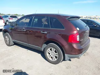2012 Ford Edge SE with VIN 2FMDK3GC9CBA44557, listed as a IAAI auction lot 41680105 with 128,100 mi miles. Bid and sale history available at carsss.com. Image 3.