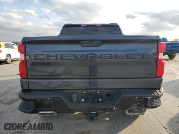 2020 Chevrolet Silverado 1500 LT Trail Boss with VIN 1GCPYFEL1LZ226657, listed as a Copart auction lot 44016345 with 86,291 mi miles and Salvage Title. Bid and sale history available at carsss.com. Image 6.