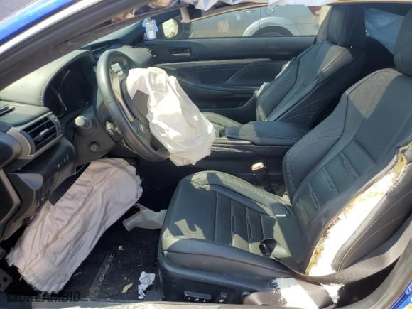 2015 Lexus RC 350 with VIN JTHHE5BC7F5006056, listed as a Copart auction lot 70488054 with 110,687 mi miles and Salvage Title. Bid and sale history available at carsss.com. Image 7.