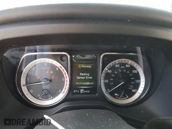 2016 Nissan Titan SV with VIN 1N6BA1F25GN508642, listed as a Copart auction lot 50738195 with 109,527 mi miles and Salvage title. Bid and sale history available at DreamBid. Image 9.