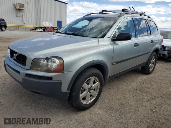 2004 Volvo XC90 with VIN YV1CZ59H541055479, listed as a Copart auction lot 48234145 with 176,648 mi miles and Salvage Title. Bid and sale history available at carsss.com. Image 1.